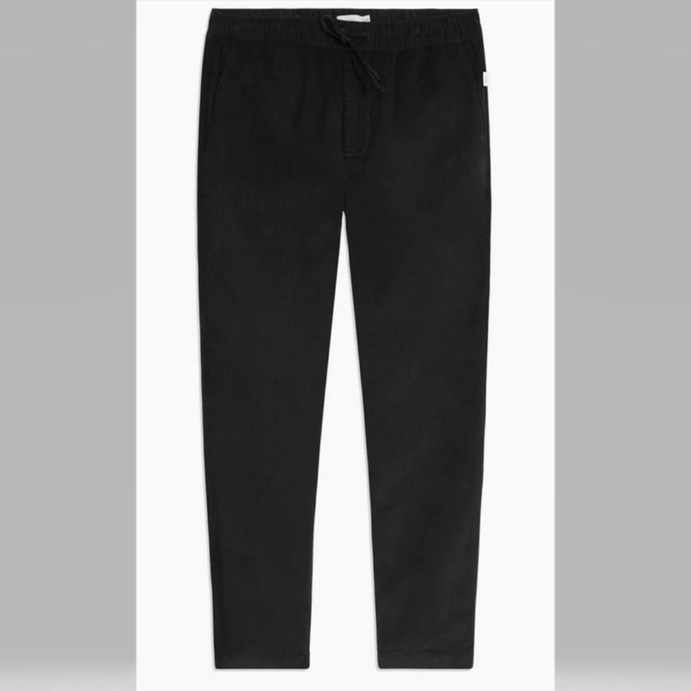 Onia Corduroy Pull On Pants in Black Size XL